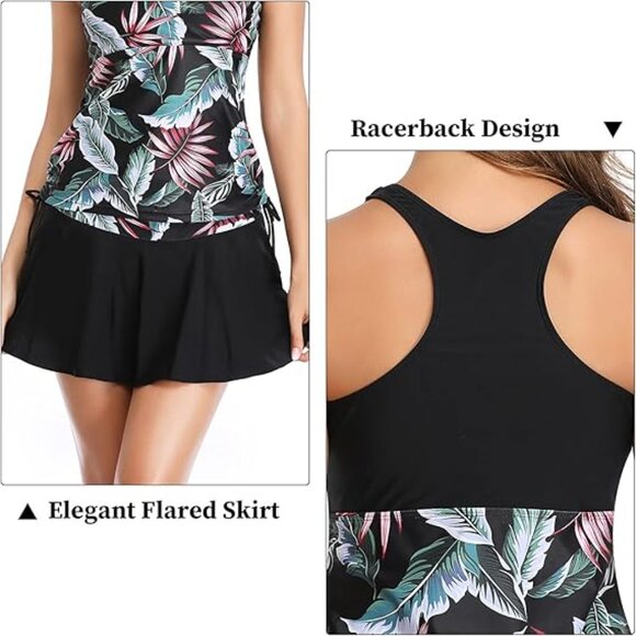 NWOT Swim Tankini and Swim Skirt - Picture 4 of 13